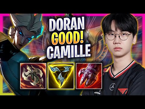DORAN IS SO GOOD WITH CAMILLE! - T1 Doran Plays Camille TOP vs Jax! | Season 2025