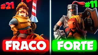 Ranqueando TODAS 33 Cartas Épicas da PIOR para MELHOR - Deck Guide by Allan Franzotti