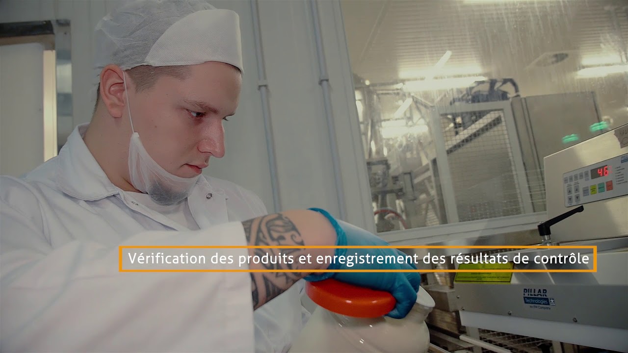 L'opérateur de production dans le secteur alimentaire