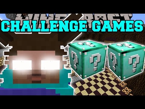 Minecraft: FURBY HEROBRINE CHALLENGE GAMES - Lucky Block Mod - Modded Mini-Game