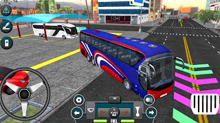 City Coach  Bus Driver Passenger Transport - City Bus Driving Game