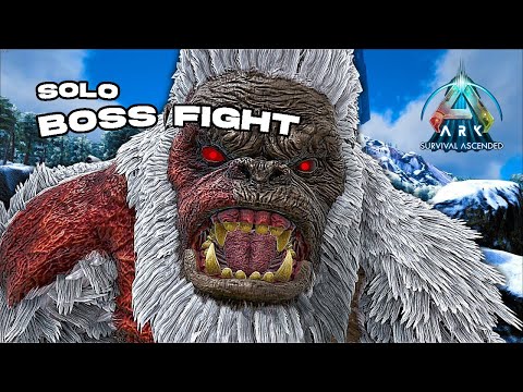 SOLO Megapithecus Boss on ARK ASCENDED