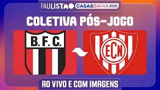 BOTAFOGO X NOROESTE - COLETIVA PÓS-JOGO | PAULISTÃO CASAS BAHIA 2026