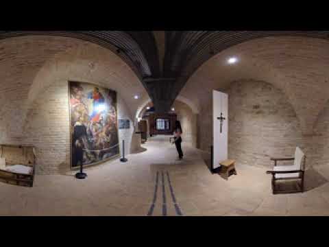  MUSEUM OF MONASTIC ARTS - Municipality of Serra de' Conti - The theatrical pathway room ENG
