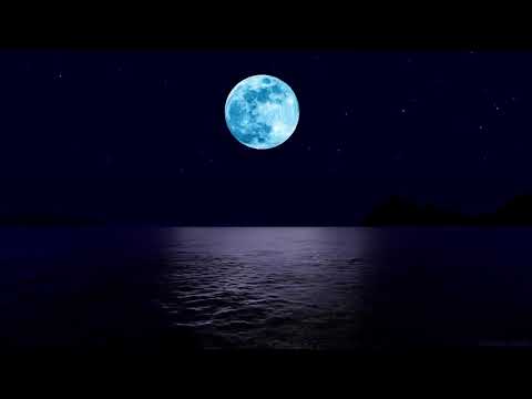 Música Para Dormir Bien   Mar y Luna Relajante   Calmar la Mente