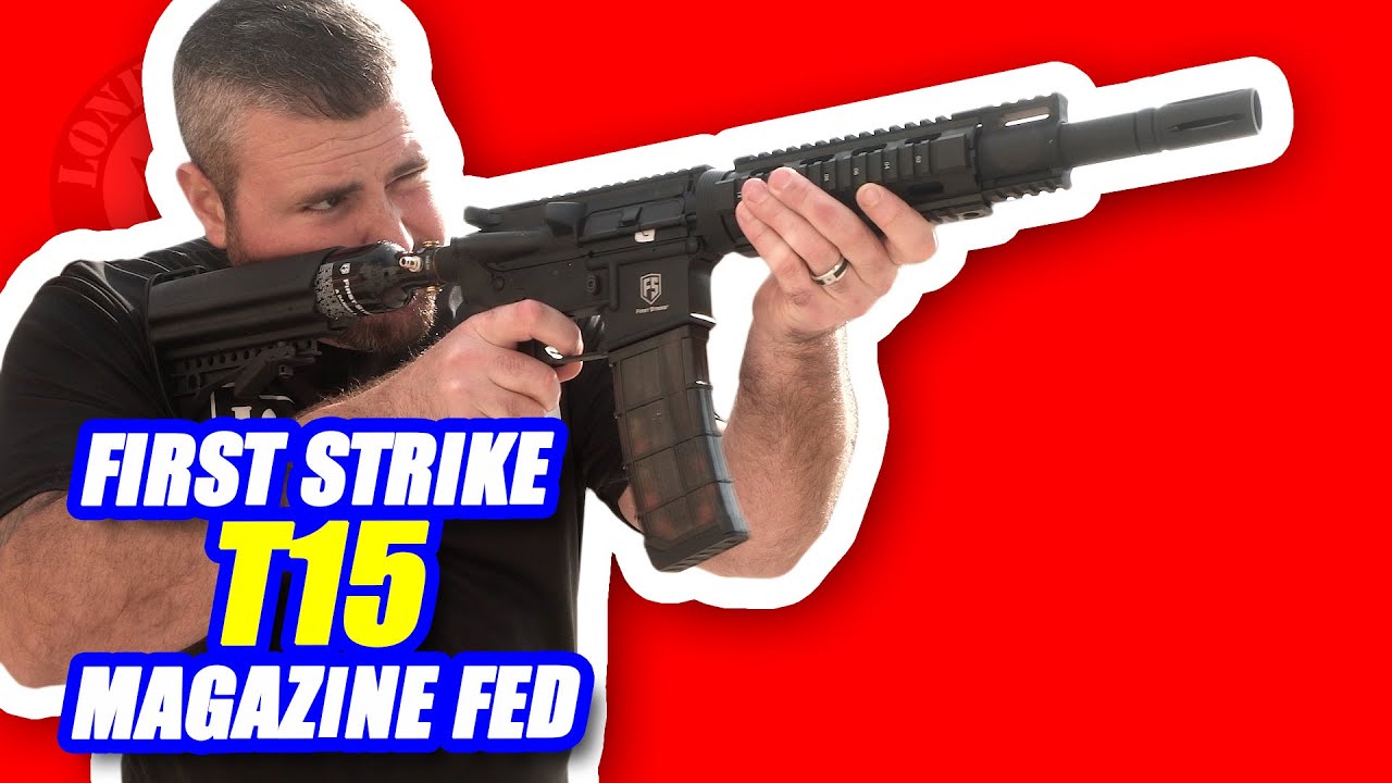 First Strike T15 Magazine Fed Paintball Gun | Lone Wolf Paintball Michigan