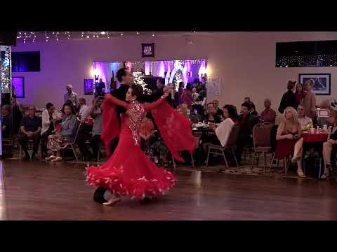 Manon Manahan with Paolo DiLorenzo Tango Goldcoast Ballroom Holiday Showcase 2019