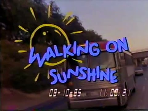 Katrina And The Waves "Walking On Sunshine" Documentary 1985