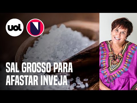 MÁRCIA FERNANDES ensina simpatia com SAL GROSSO para afastar INVEJA