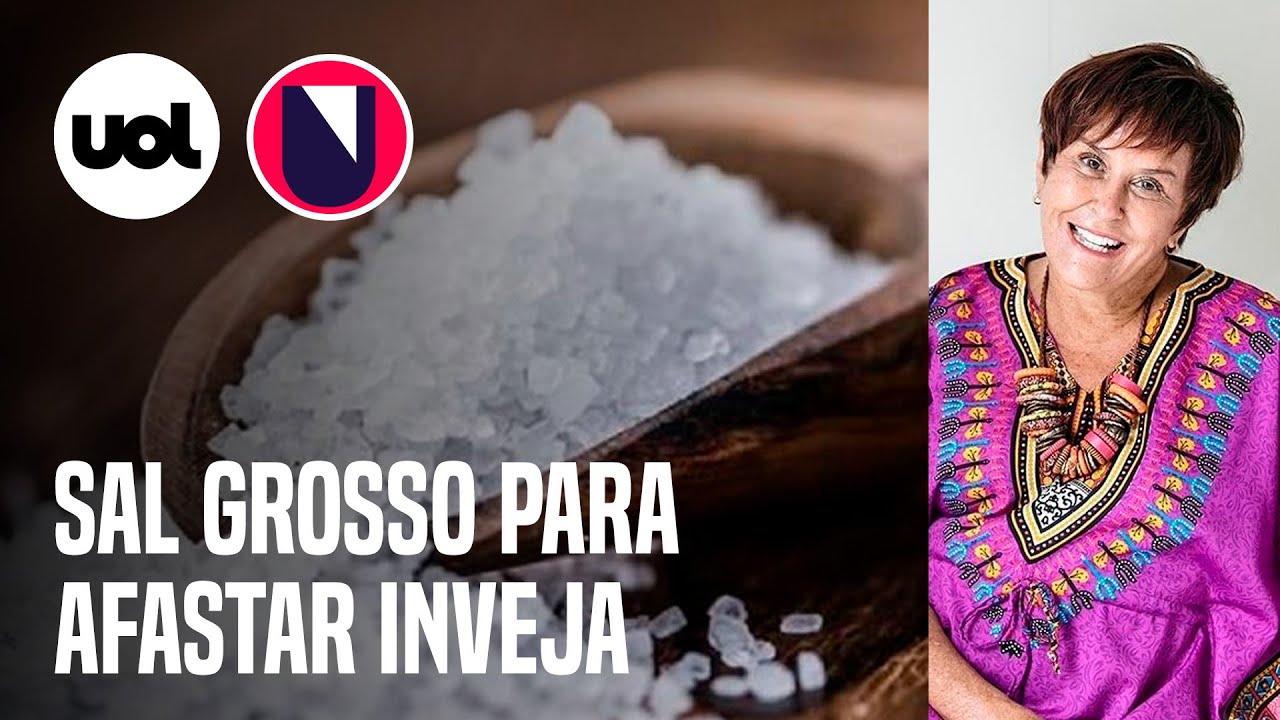 MÁRCIA FERNANDES ensina simpatia com SAL GROSSO para afastar INVEJA