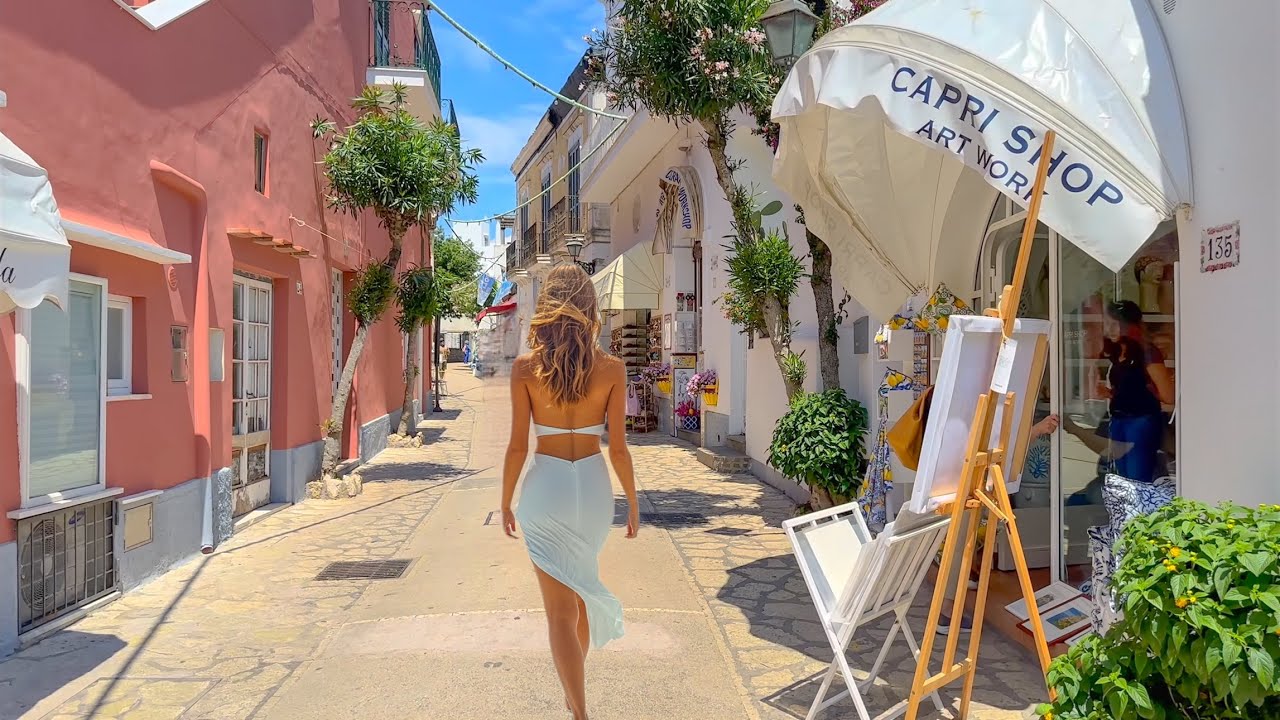 Embark on an immersive walking tour of Anacapri.