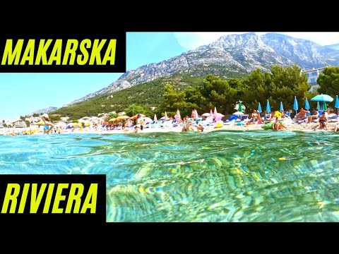 Walking on the Beach, Is Croatia Crowded? The Most Beautiful Beach in Croatia 4K, FT179