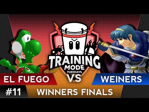 TMT 11 - El Fuego (Yoshi, Marth, Falcon) vs. Weiners (Marth) - SSBM Winners Finals - Smash Melee
