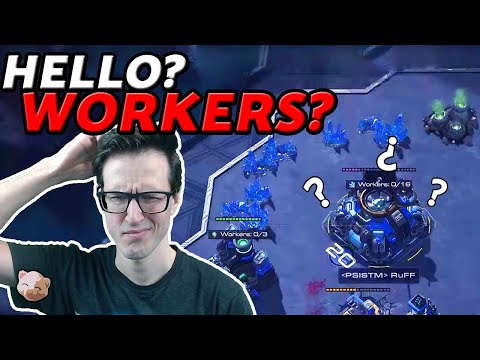 StarCraft 2 - WHO NEEDS WORKERS ANYWAY? | Diamond in the Ruff! #11