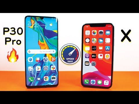 Huawei P30 Pro vs iPhone X Speed Test! (WOW)😱🔥