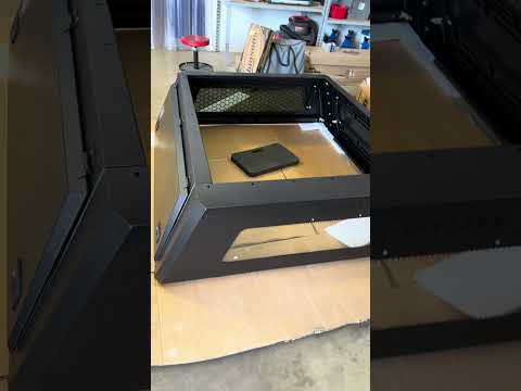 Overland vehicle systems, expedition cap, sides, front and back assembled.