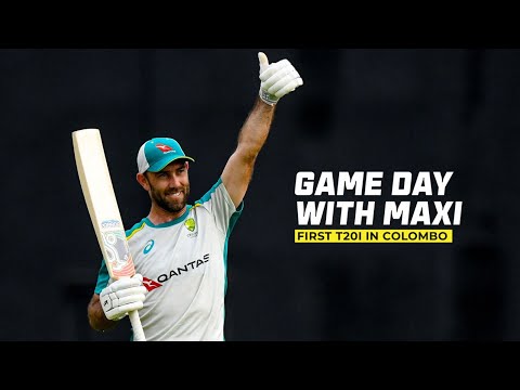 Game Day with Maxi: Go behind the scenes in Sri Lanka | Sri Lanka v Australia 2022