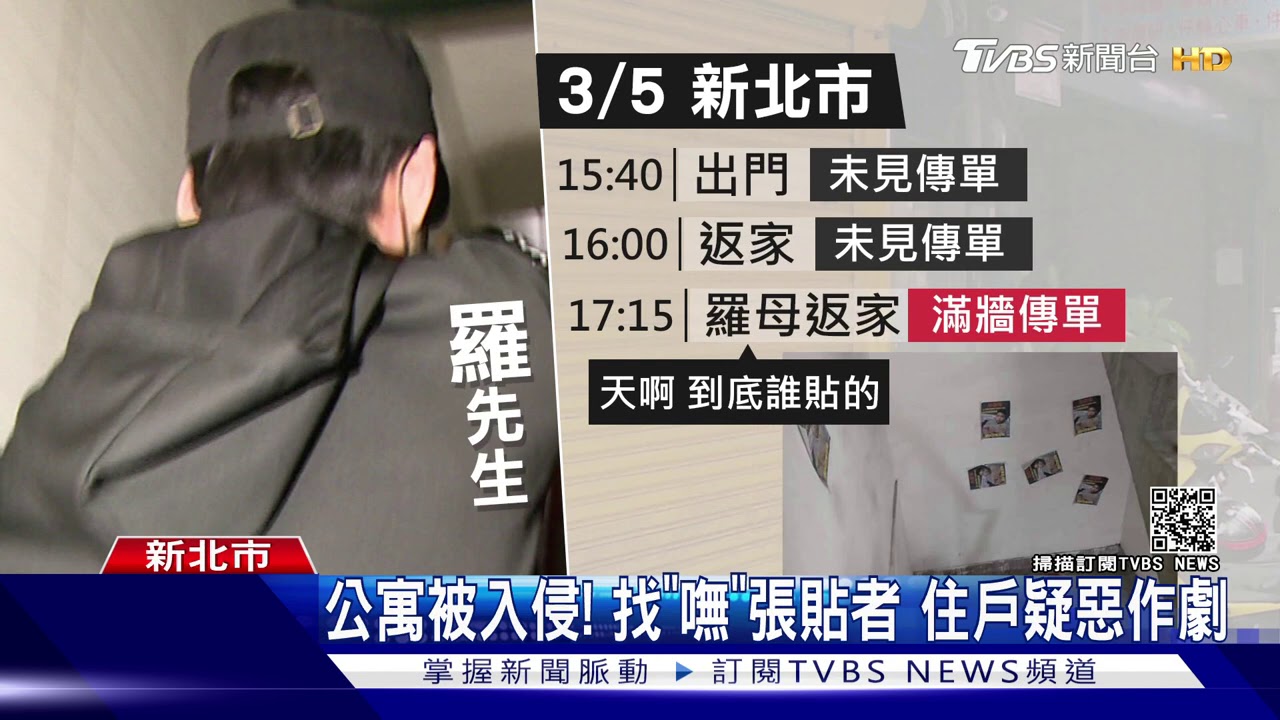 這誰?家門貼滿「討債傳單」 住戶驚:沒這人