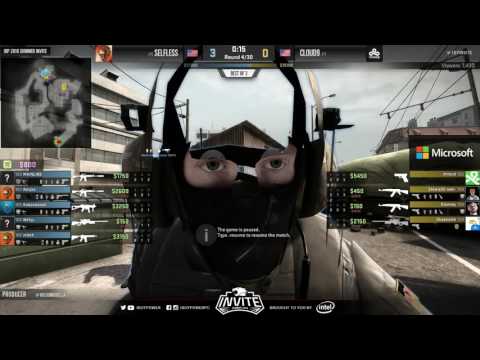 IBP Invite Summer CS:GO 2016 - Cloud9 vs Selfless - Semi Final - Map 1