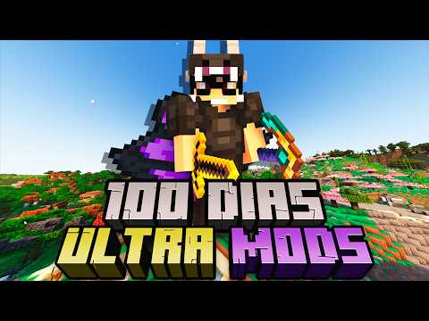 I SURVIVED 100 DAYS IN MINECRAFT ULTRA MODIFIED - THE MOVIE
