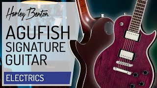 Video thumbnail for Harley Benton - Agufish Limited Edition Signature Guitar by Harley Benton