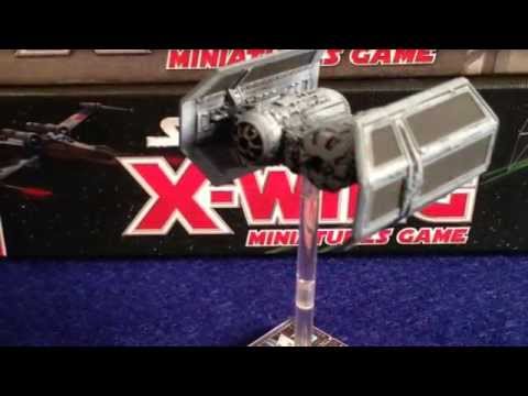 The Cardboard Dungeon: X-Wing Ship Review - TIE Bomber