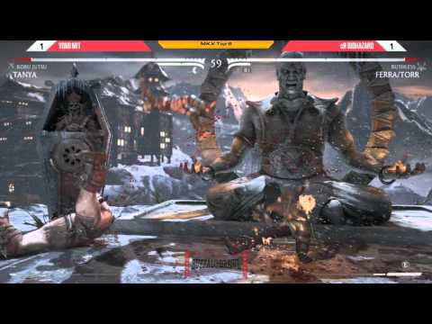 MKX Top 8 @ Buffalo Brawl - YOMI MIT vs cR Biohazard [720p/60fps]