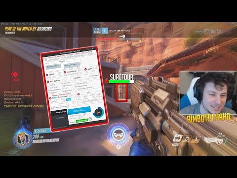 OVERWATCH SUREFOUR VS INSANE SOLDIER AIMBOT HACKER *BANNED*