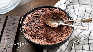 Chocolate Mousse Recipe  | Emojoie ASMR cooking