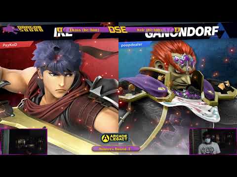 BiggieCheese (Ganondorf) vs PsyKoD (Ike/Sepiroth) Arcade Legacy 69 Winners Round 3