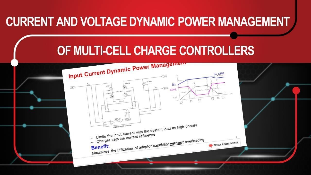 Current and voltage dynamic power management of multi-cell charges