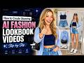 How To Create Stunning AI Fashion Lookbook Videos Future Technology