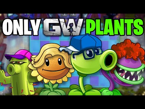 Can You Beat NEON MIXTAPE TOUR With ONLY Garden Warfare Plants?