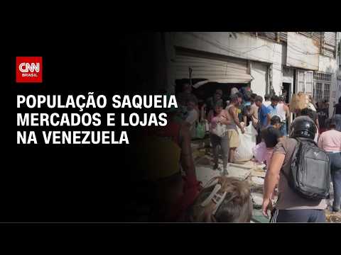 Terremoto na Venezuela: população saqueia mercados e lojas | CNN PRIME TIME