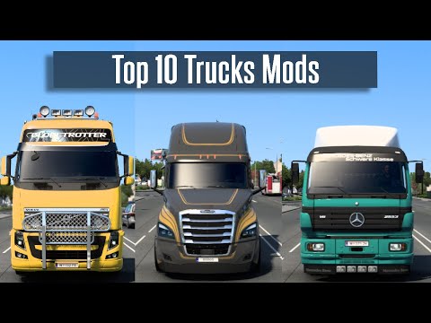 TOP 10 ETS2 TRUCKS MODS for Euro Truck Simulator | 1.45 JULY 2022