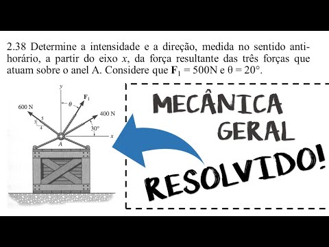 Exercise 2.38 Hibbeler - General Mechanics / Prof. Felipe Luz