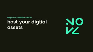 Host Your Digital Assets on Shopify