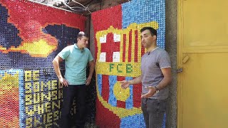 Խցաններով խճանկարներ