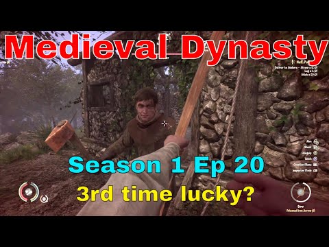 Medieval Dynasty | S1E20 | Bandit camp - 3rd time lucky?