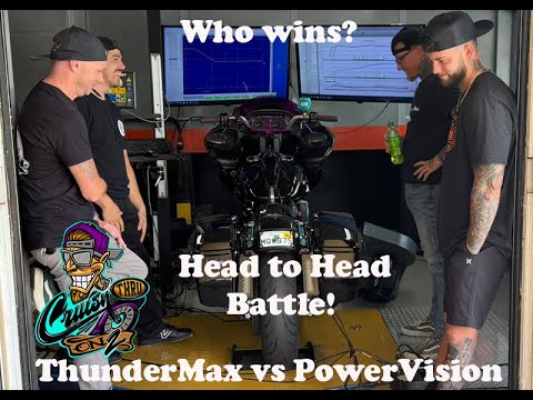 ThunderMax vs PowerVision *Head to Head Dyno Challenge* Which is Better for your Harley Davidson?