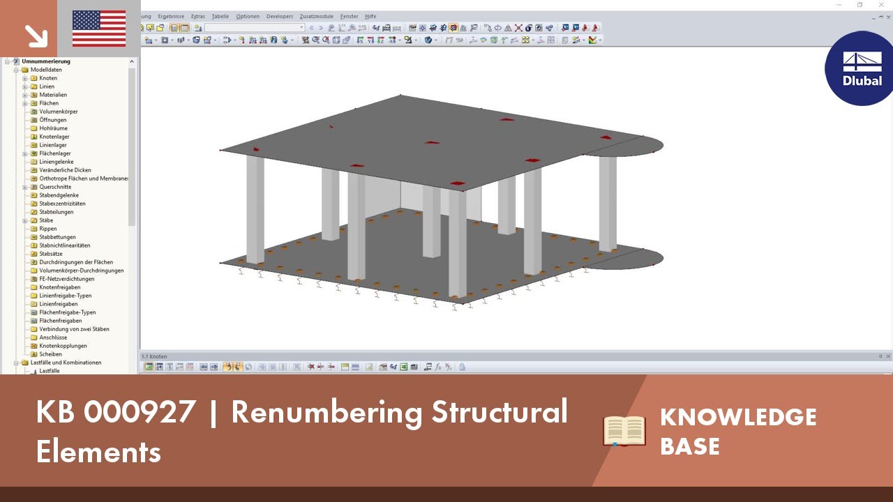 KB 000927 | Renumbering Structural Elements