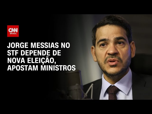 Ministros apostam que Jorge Messias no STF depende de eleição | CNN 360°