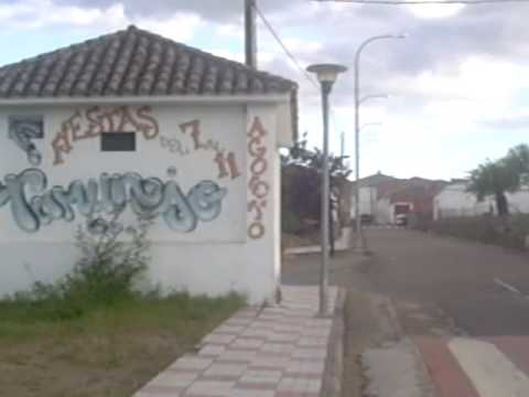 Entrada a Tamurejo por la carretera de Garbayuela