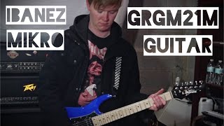 Video thumbnail for Ibanez Mikro GRGM21M Electric Guitar by Cerberus Studios