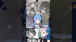 #shorts 『シルエット 』 / KANA-BOON【星街すいせい/常闇トワ/桃鈴ねね/Mumei/Reine/ホロライブ】 #vtuber #シルエット #hololive #cover