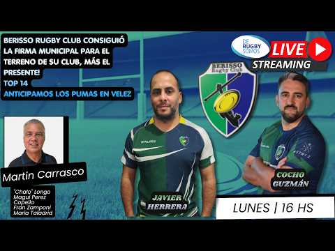 DE RUGBY SOMOS | COCHO GUZMÁN, JAVIER HERRERA | BERISSO RUGBY CLUB