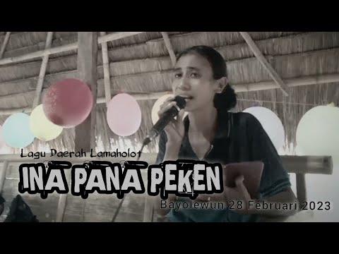 Lagu Daerah INA PANA PEKEN || Live cover Mima Tanah Boleng.