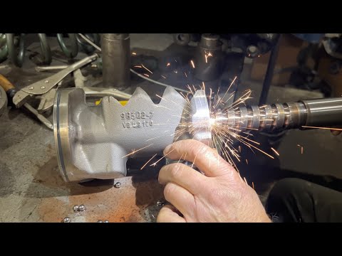 Disassembling the steering column piston Scania R480 Euro 6