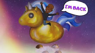 Using Procreate To Draw A Roblox Golden Unicorn and Unicorn Folklore #Roblox #GoldenUnicorn #adoptme