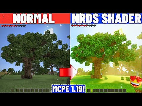 TOP 1 SHADERS FOR MINECRAFT PE 1.19+ || BEST RENDER DRAGON SHADERS FOR MCPE || SHADER FOR MCPE 😍😱